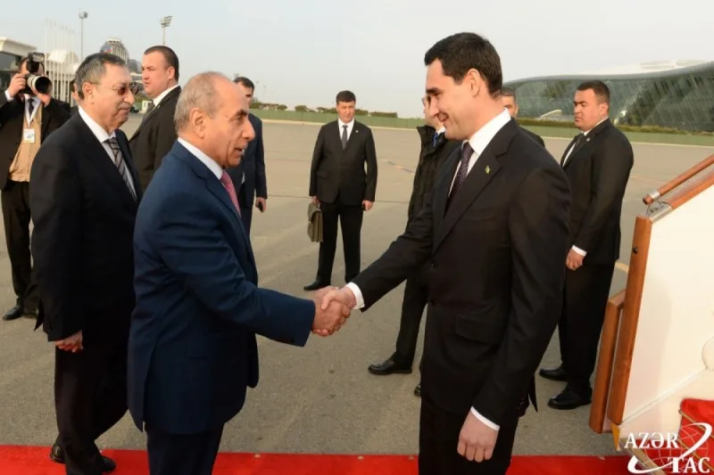 Türkmənistan Prezidenti Azərbaycana gəlib