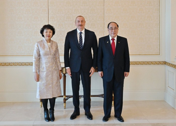 İlham Əliyev Vu Honqbonu qəbul etdi - YENİLƏNİB