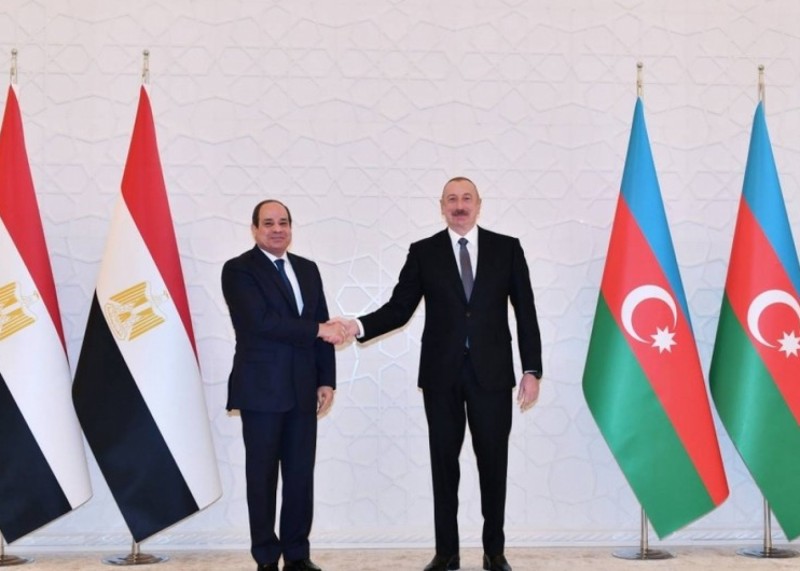 İlham Əliyev misirli həmkarı ilə danışdı