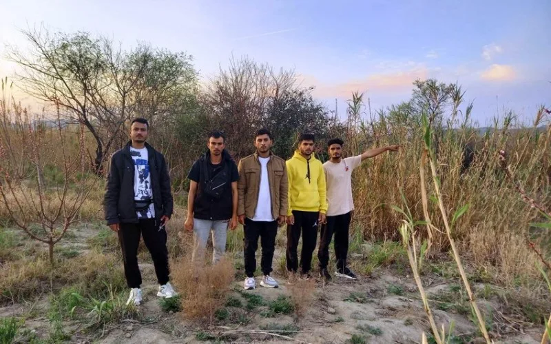 Sərhədi pozan pakistanlılar saxlanıldılar - FOTO