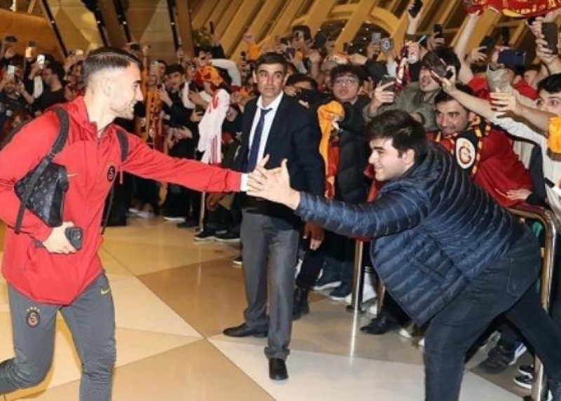 "Qalatasaray”ı Bakıda belə qarşıladılar - VİDEO
