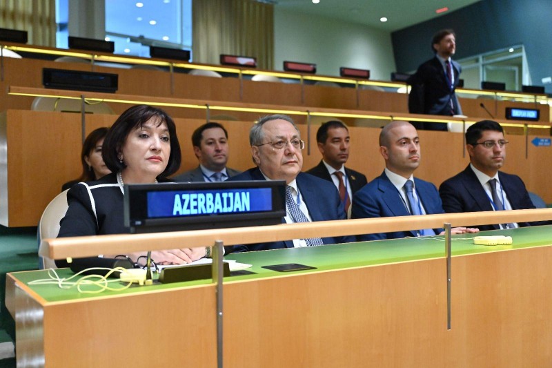 Qafarova BMT-də Ermənistanın ekoloji terrorundan DANIŞDI