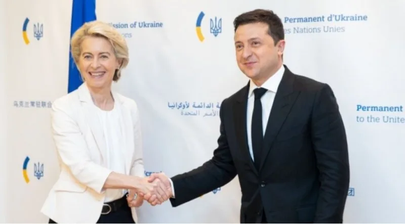Leyen və Zelenski arasında telefon danışığı oldu