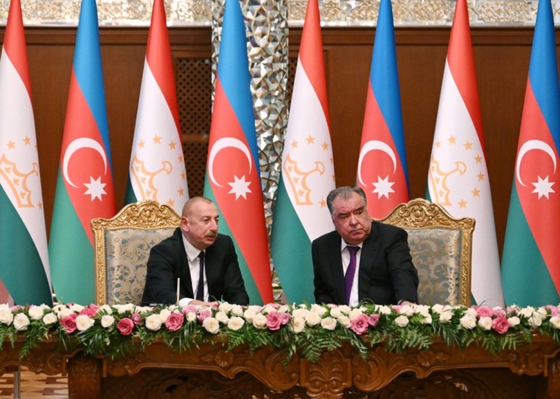 Azərbaycan-Tacikistan sənədləri imzalandı - YENİLƏNİB
