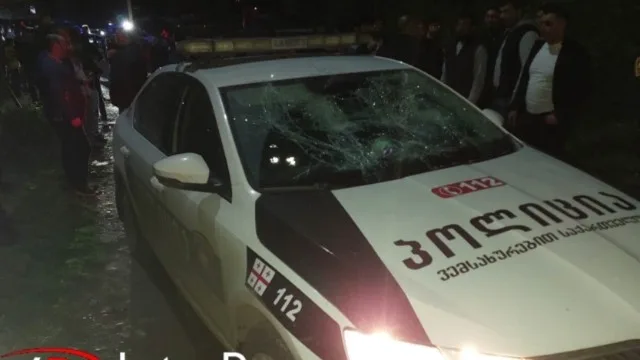 Gürcüstanda azərbaycanlılarla polis arasında qarşıdurma olub
