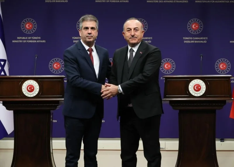 Çavuşoğlu israilli həmkarı ilə müzakirə apardı