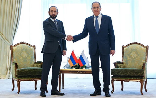Lavrov və Mirzoyan Səmərqənddə görüşdülər