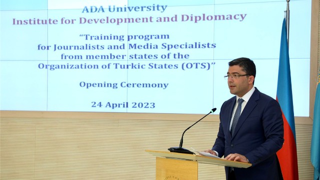 TDT dövlətlərinin jurnalistləri üçün təlimin açılışı oldu - FOTOLAR