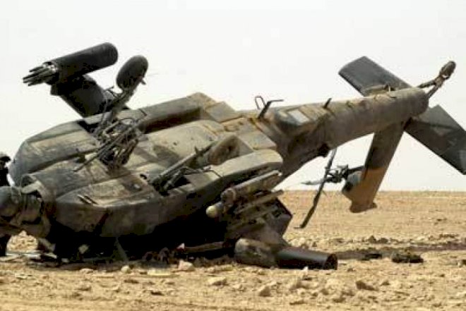Helikopter qəzaya uğradı - Ölən var
