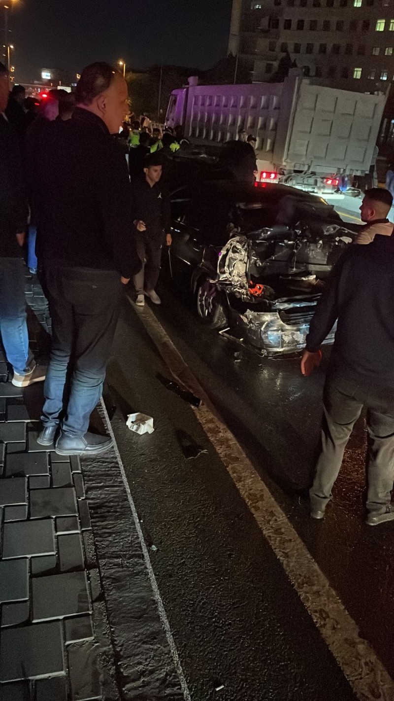 Bakıda zəncirvari QƏZA: xəsarət alanlar var - FOTO