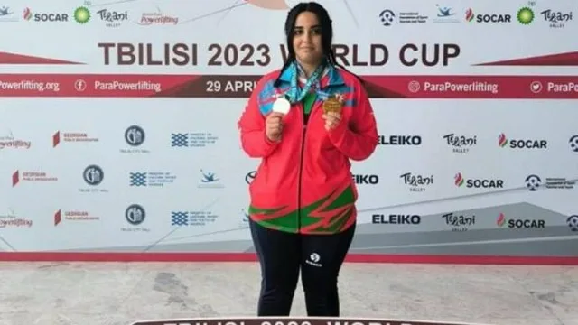 Paraatletimiz Dünya Kubokunda Avropa rekordunu qırdı