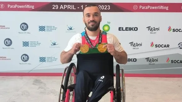 Paralimpiyaçımız dünya kubokunda qızıl medal qazanıb