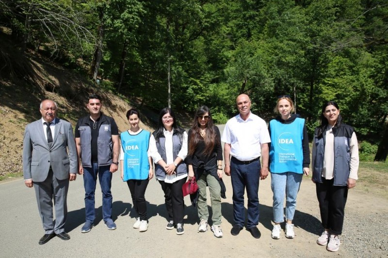 Leyla Əliyeva ekoloji aksiyalarda iştirak etdi - FOTO