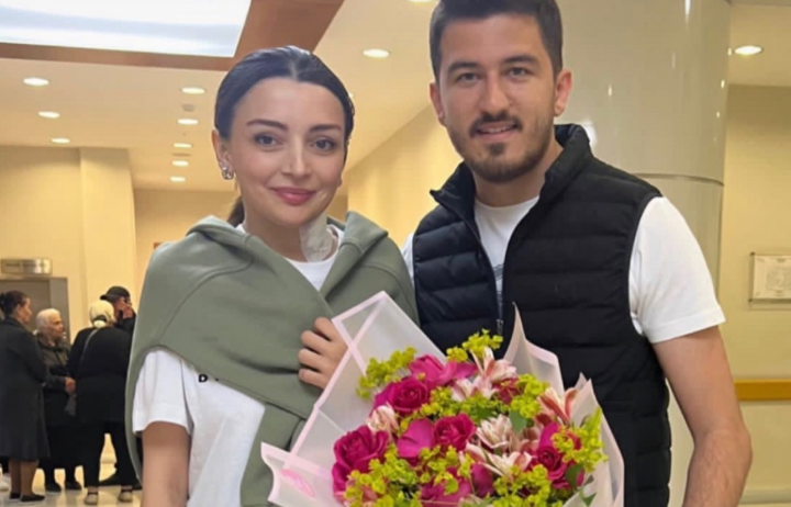 Mələkxanım Eyubovanın gəlini evə buraxıldı