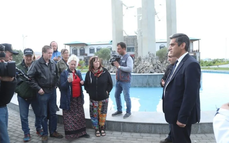 İsveçli səyyahlar Zəngilanda - FOTOLAR