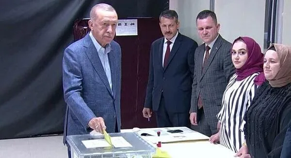 Ərdoğan səs verdi