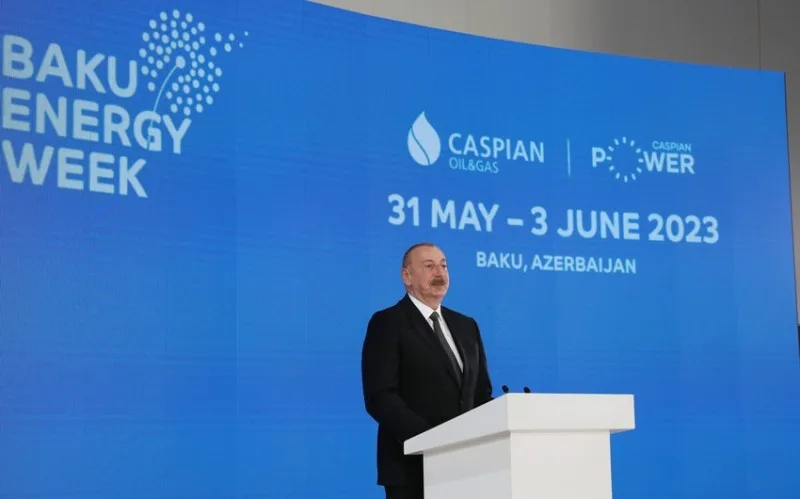 İlham Əliyev açılış mərasimində çıxış etdi - YENİLƏNİB