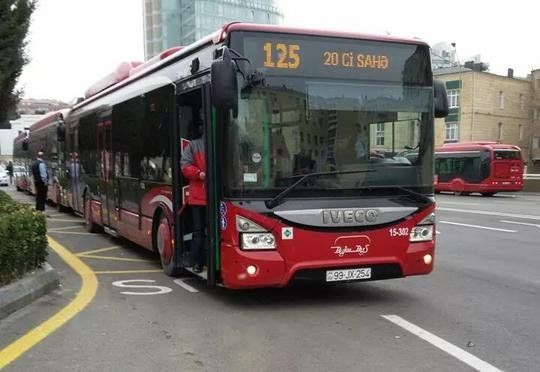125 nömrəli avtobusun hərəkət sxemi dəyişir?