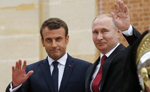 Makron: Putinlə danışılası mövzu yoxdur!