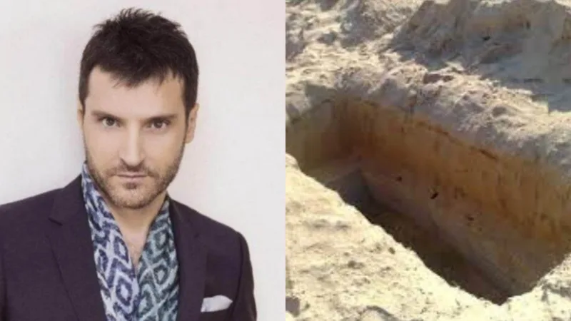 Məşhur müğənni yaşayan qızına qəbir qazdırdı