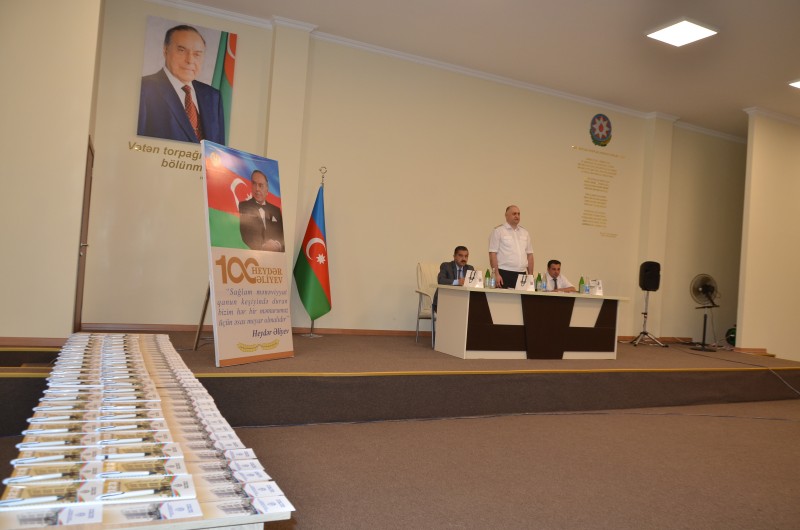 “Heydər Əliyev İli”: Ədliyyə fəaliyyətinin təbliği məqsədilə müəllim və şagirdlərlə görüş oldu - FOTO