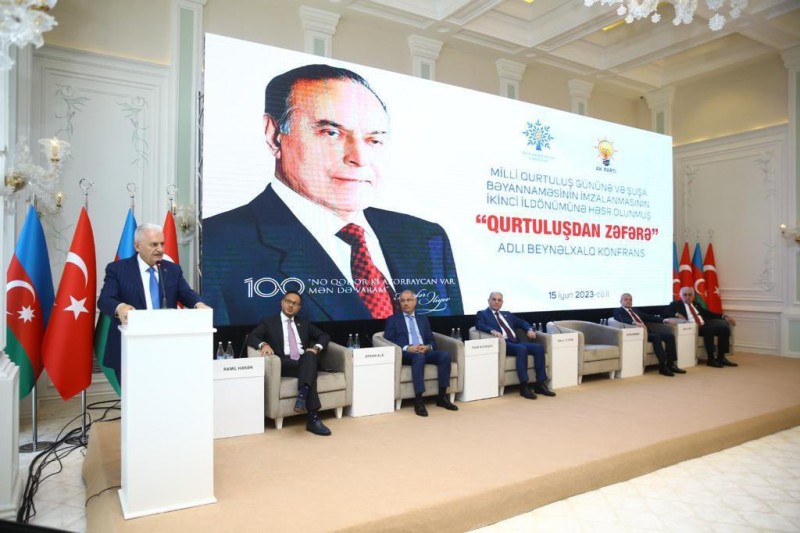Binəli Yıldırım Şuşada - FOTOLAR