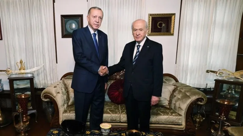 Ərdoğan Baxçalını evində ziyarət etdi - FOTO