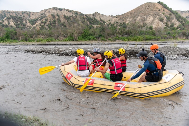 Qəbələdə rafting klub istifadəyə verilib 