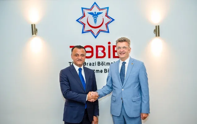 TƏBİB-də Almaniya ilə tibb sahəsində əməkdaşlıq müzakirə olundu - FOTOLAR