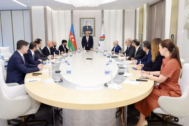 SOCAR-a yeni təyin olunan vitse-prezidentlərlə görüş keçirilib