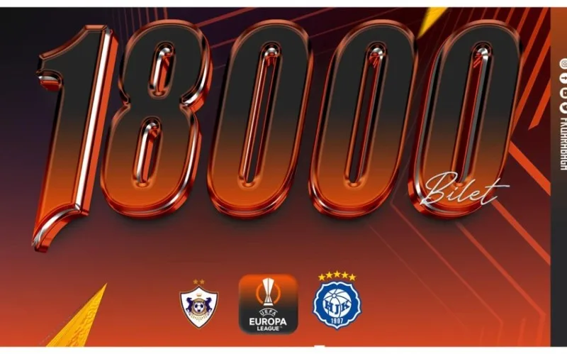 "Qarabağ" HİK-lə oyun üçün satılmış biletlərin sayını AÇIQLADI