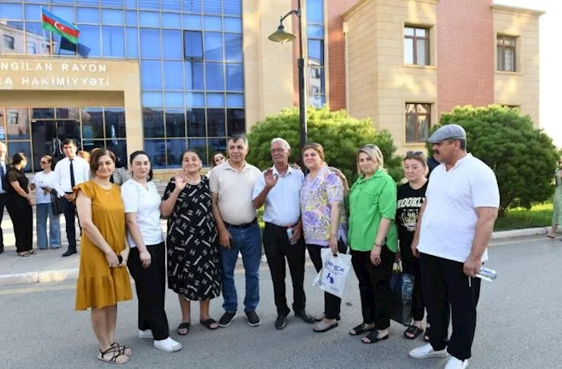 Daha 22 ailə Ağalıya köçürüldü - FOTOLAR