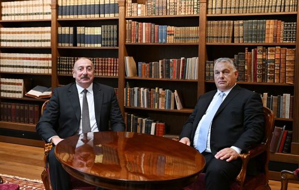 Ölkə liderinin Macarıstanın Baş naziri ilə görüşü olub - YENİLƏNİB + FOTO