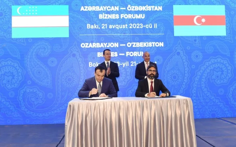 Rövşən Nəcəf “Uzbekneftegaz”ın İdarə Heyətinin sədri ilə görüşüb