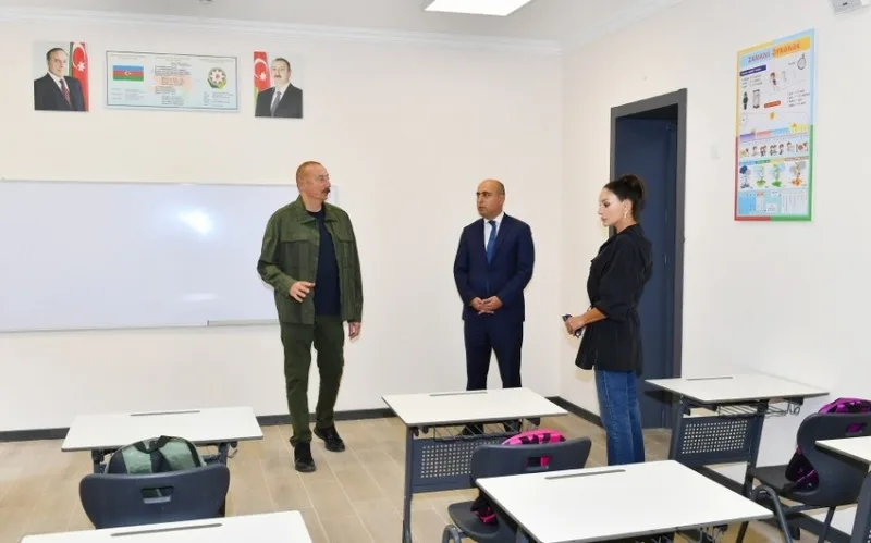 Laçın 2 nömrəli tam orta məktəbi əsaslı təmirdən sonra istifadəyə verilib