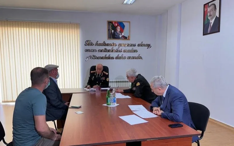 Kəmaləddin Heydərov Şəkidə vətəndaşları qəbul edib