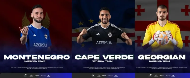 "Qarabağ"ın üç legioneri milliyə dəvət aldı
