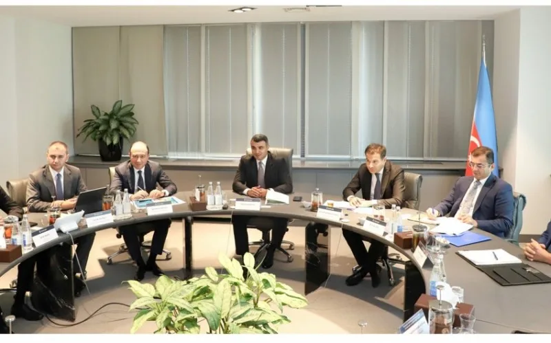 Mərkəzi Bank ICIEC ilə gələcək inkişaf imkanlarını müzakirə etdi - FOTO