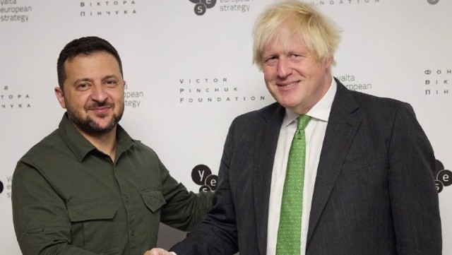 Boris Conson Kiyevə getdi