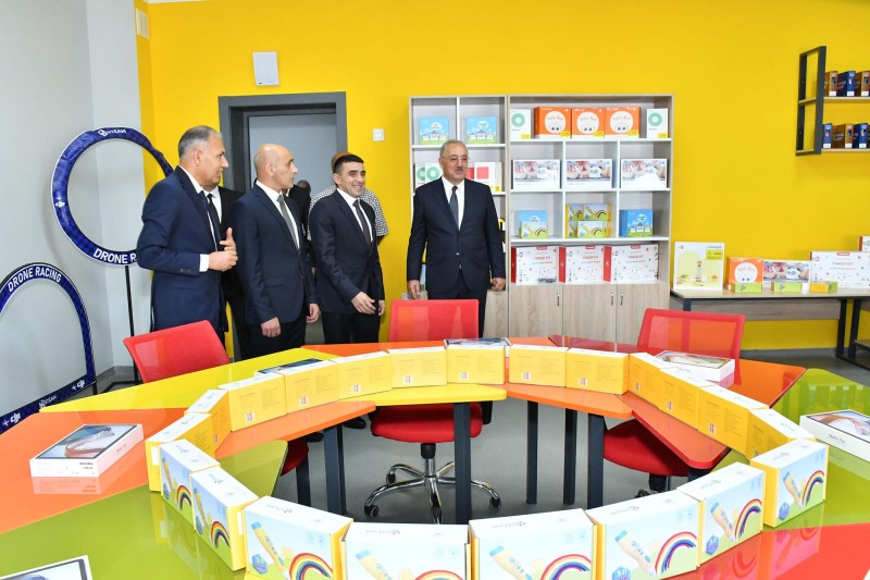 Ağdamda Baharlı 1 qəsəbə məktəbinin açılışı oldu - FOTOLAR