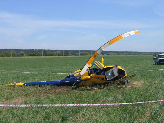 Rusiyada helikopter qəzaya uğradı
