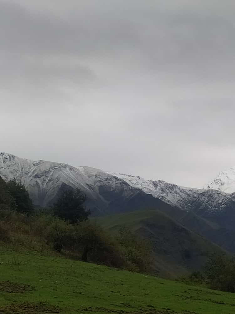 Qaxa qar yağdı - FOTOLAR