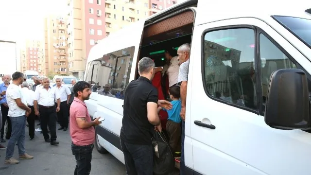 Bakıdan yola salınan köç karvanı Füzuliyə çatdı - YENİLƏNİB