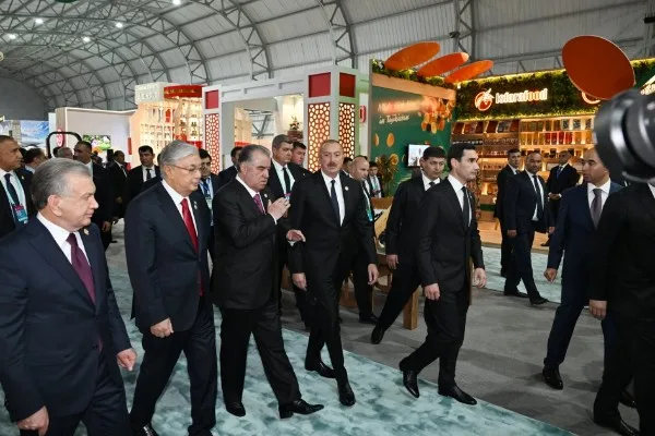 Dövlət başçıları “EKSPO Mərkəzi Asiya 2023” sərgisi ilə tanış olublar - FOTO + YENİLƏNİB
