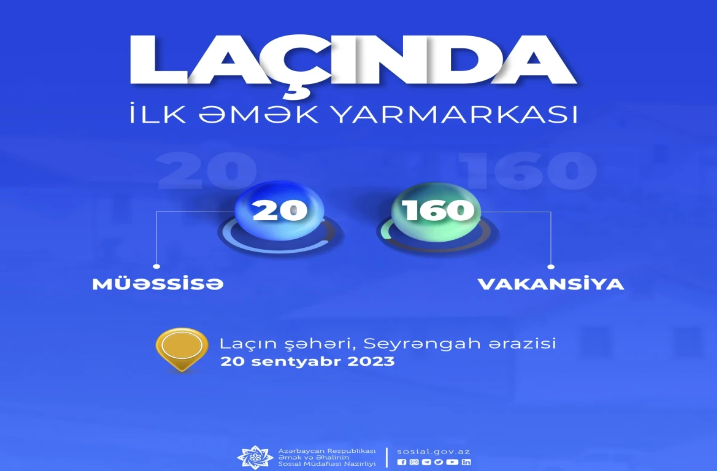 Laçında ilk dəfə əmək yarmarkası keçiriləcək