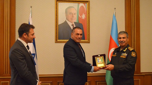 Zakir Həsənov İsrail MN-nin Baş direktoru ilə görüşdü 