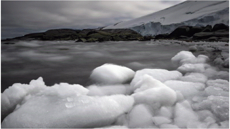 Antarktidada dəniz buzlarının səviyyəsi xeyli aşağıdır