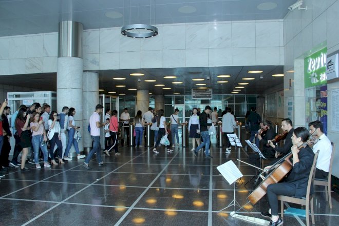 Bu metrostansiyalarda konsert olacaq