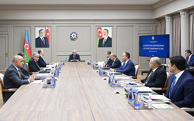 İqtisadi Şuranın iclası keçirildi
