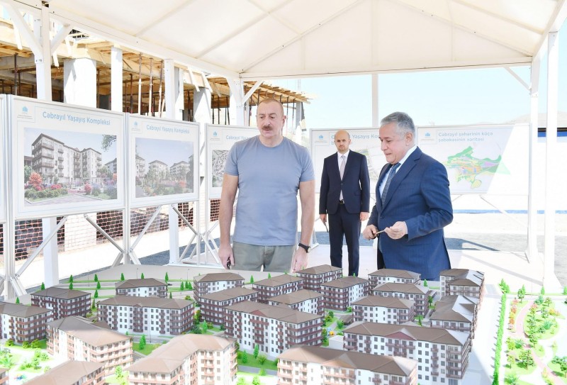 İlham Əliyev Cəbrayıla getdi - YENİLƏNİB